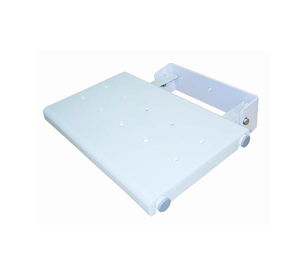 Asiento sin respaldo abatible