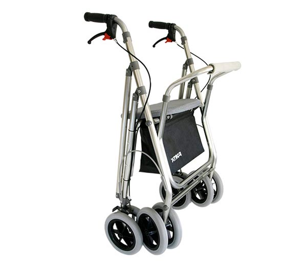 Rollator plegado