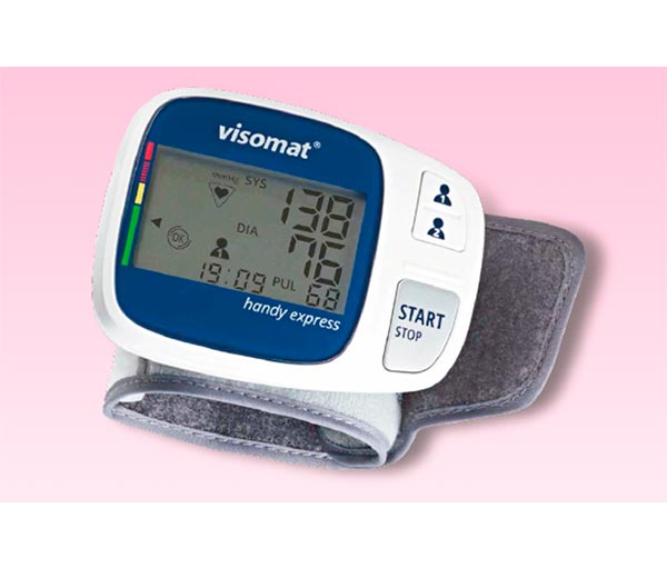 tensiometro de muñeca visomat