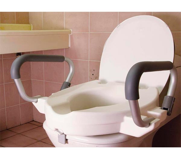 ALZA WC CON REPOSABRAZOS ABATIBLES