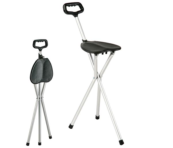 Bastón con asiento.