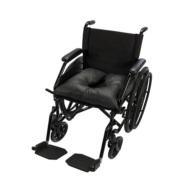 Cojín en silla de ruedas