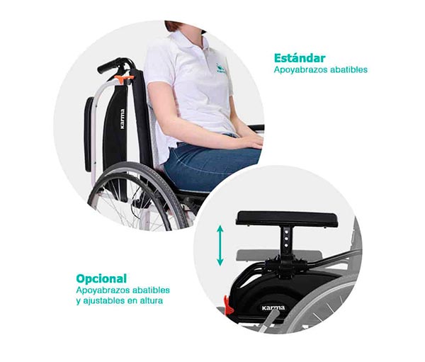 Reposabrazos Karma Agile