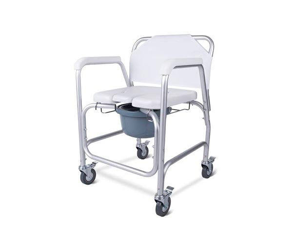 Silla con ruedas para ducha y WC