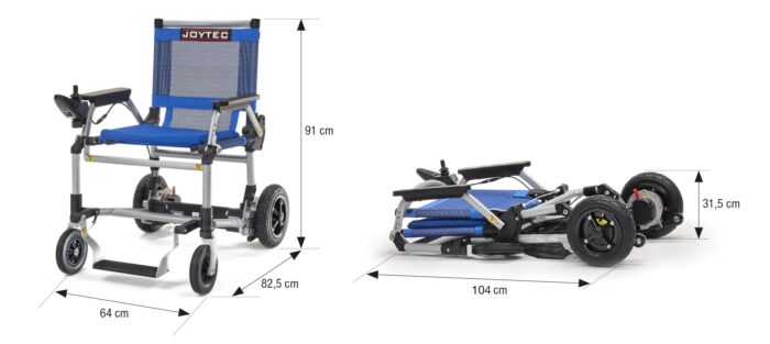 SILLA RUEDAS ELECTRICA JOYTEC PRO